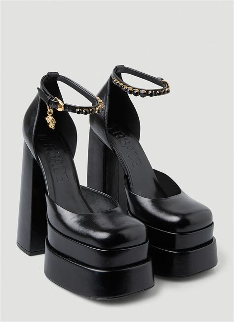 platform heels versace